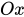 <math xmlns="http://www.w3.org/1998/Math/MathML"><mi>O</mi><mi>x</mi></math>